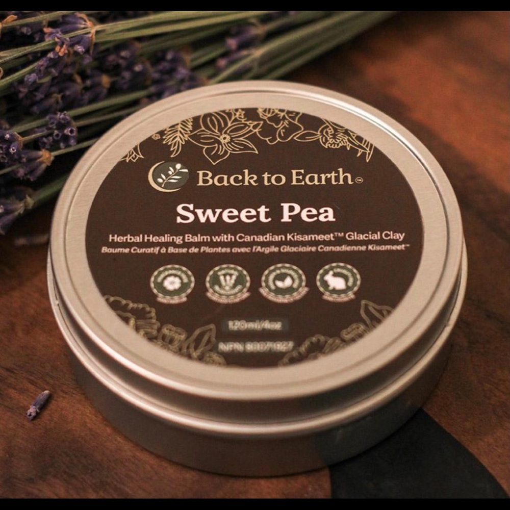 Sweet pea herbal balm